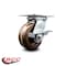 Service Caster 5 Inch Heavy Duty High Temp Phenolic Caster with Roller Bearing and Brake SCC SCC-35S520-PHRHT-SLB - alternate 4